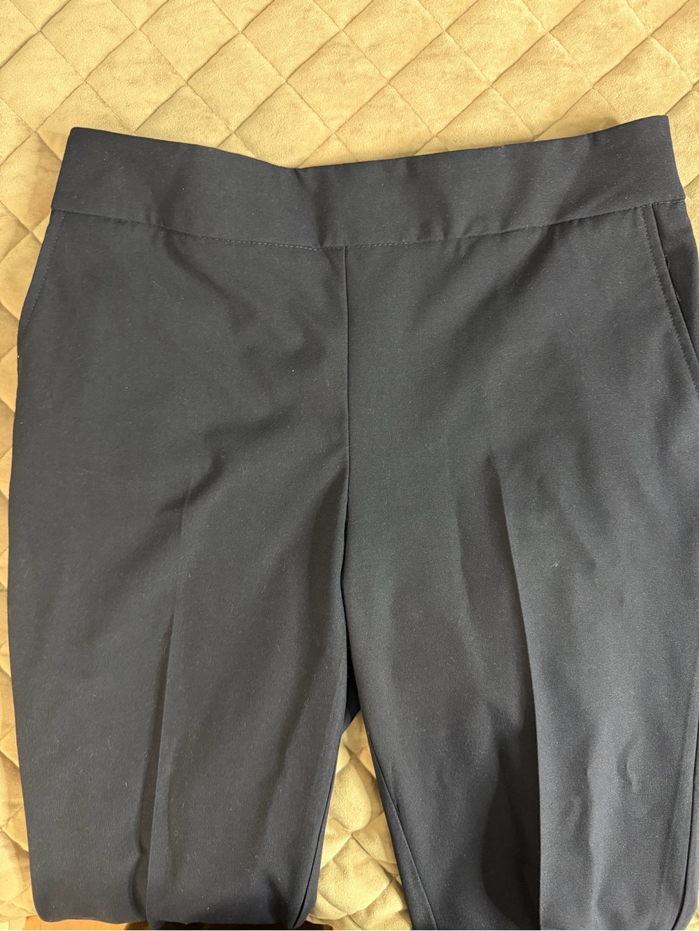 Rachel Zoe Navy Pull-On Trousers